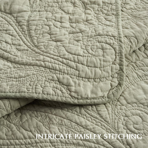 Evergracehome prewashed quilt texture delivers durable softness wash after wash