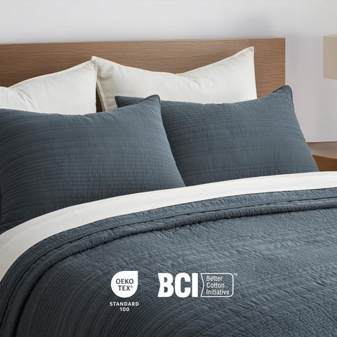 Evergracehome Refined channel stitching adds subtle texture and depth.