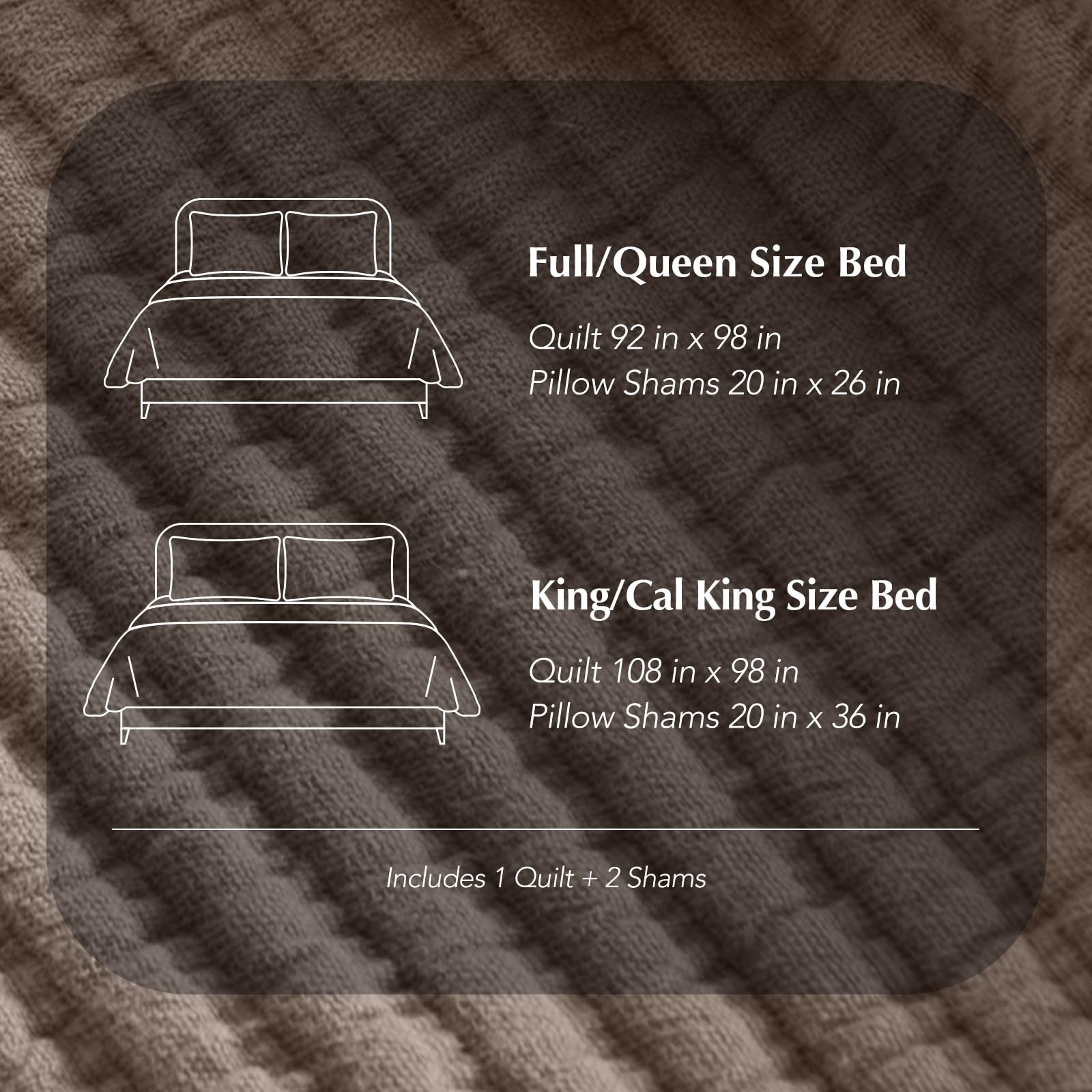 Evergracehome versatile 3-piece set works as summer quilt or extra bedspread.