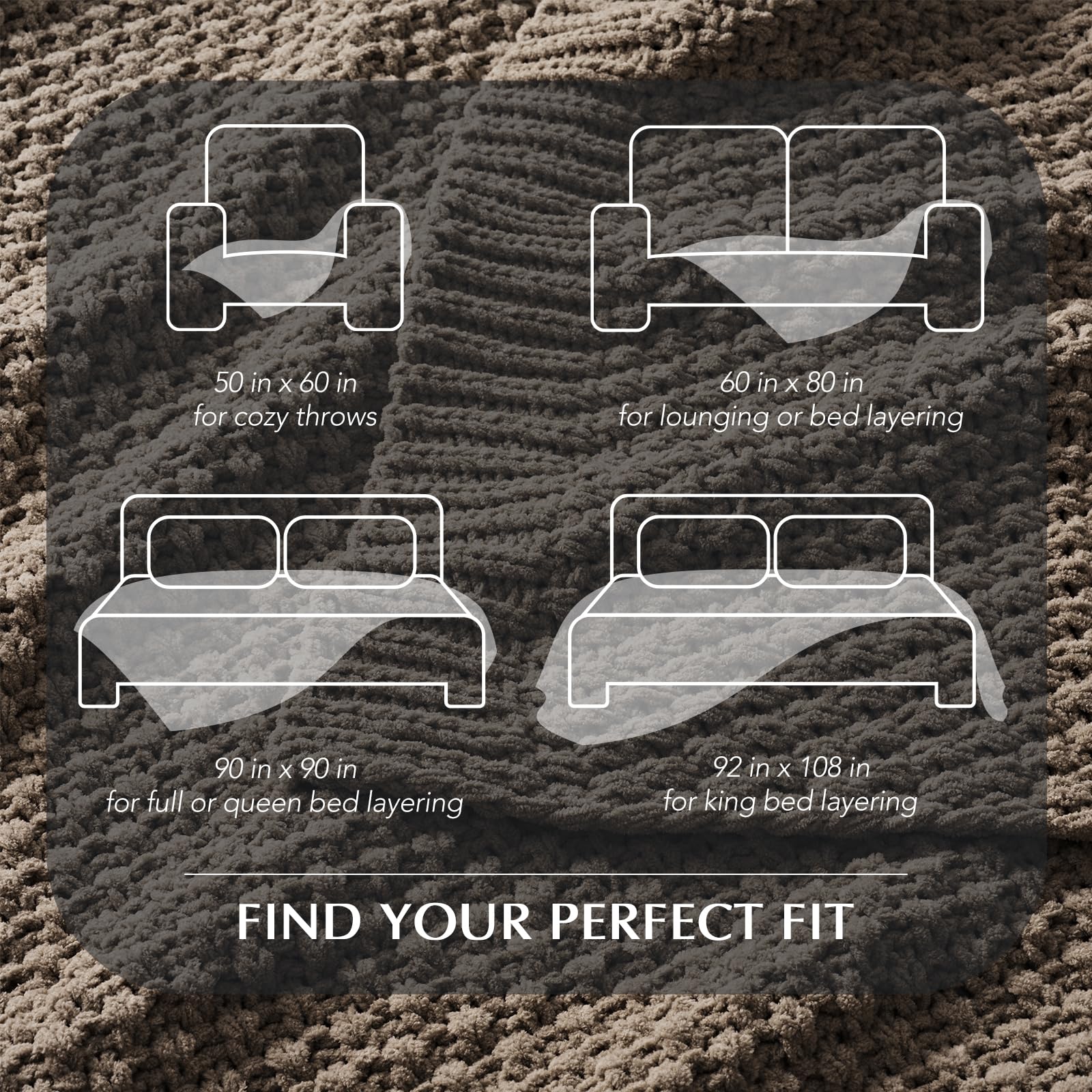 EVERGRACEHOME year-round style offers versatile lightweight warmth