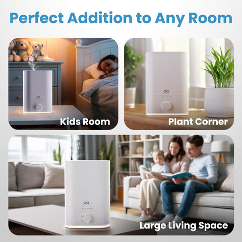 Everlasting Comfort night-light mode provides a gentle glow during night use.