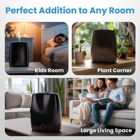 Everlasting Comfort bedroom and nursery humidifier supports restful sleep.