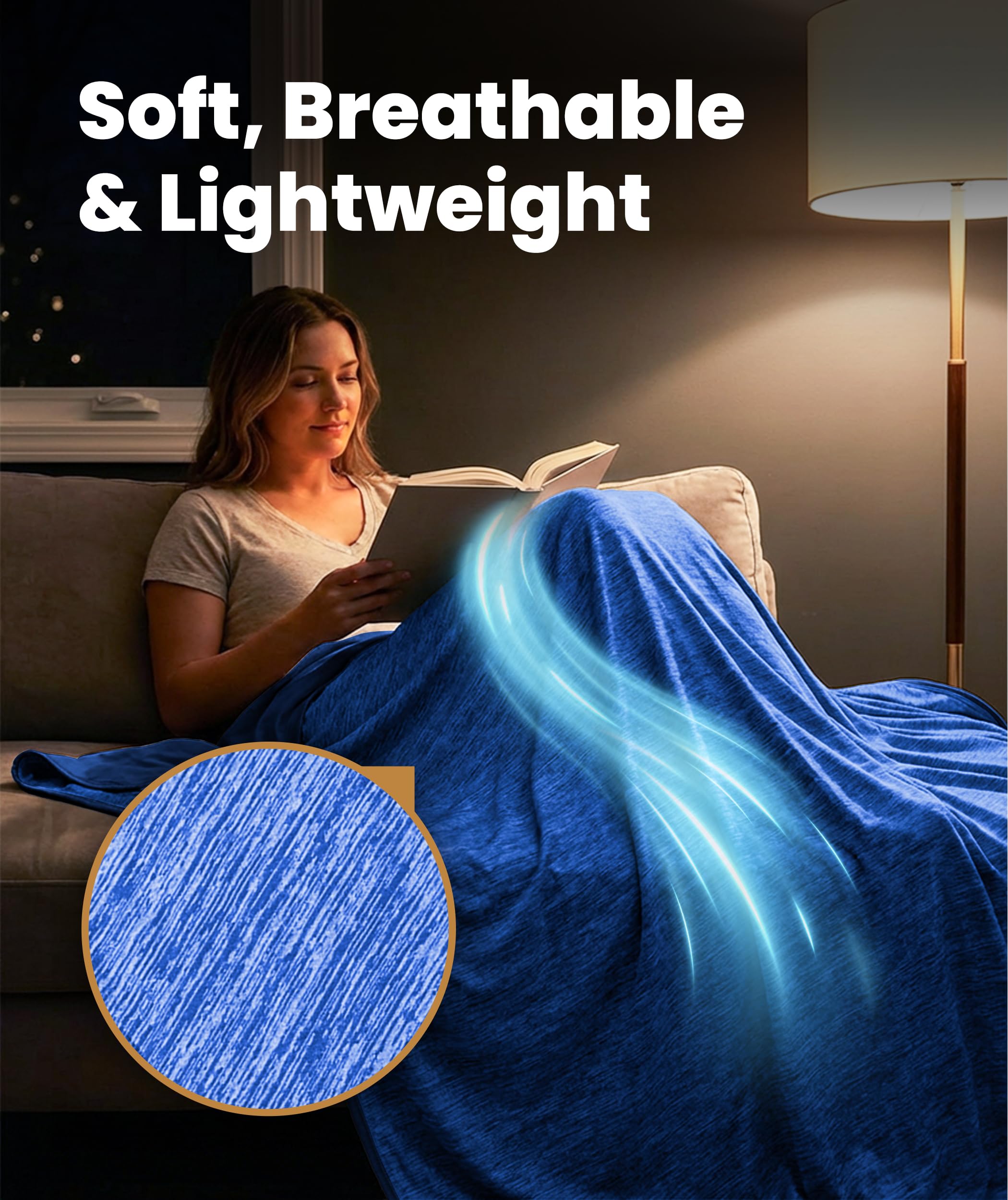 Everlasting Comfort breathable airflow promotes air circulation during sleep.