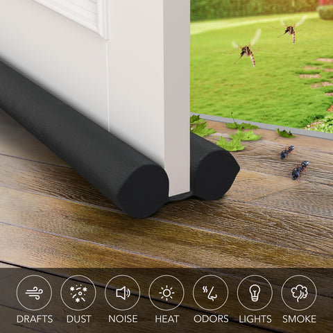 Everlasting Comfort draft stopper fabric resists wear for busy homes