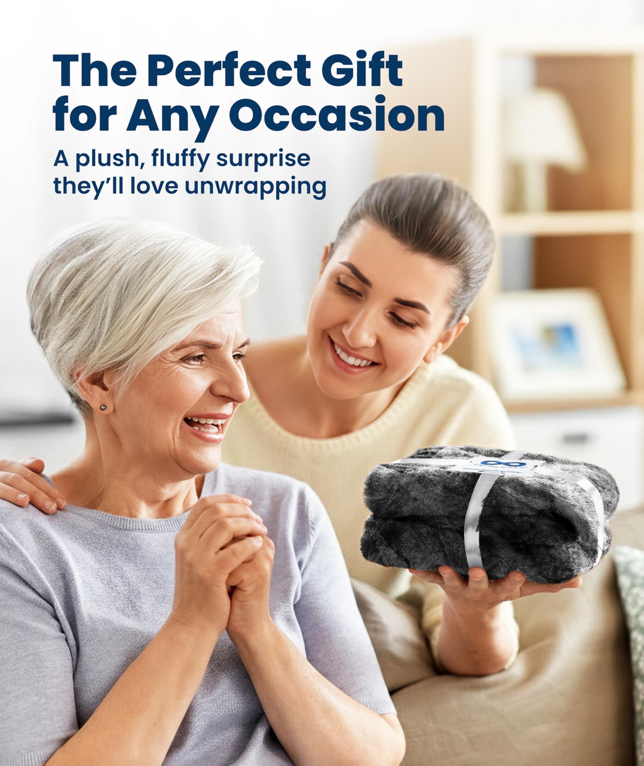 Everlasting Comfort durable stitching ensures long-lasting warmth and use.