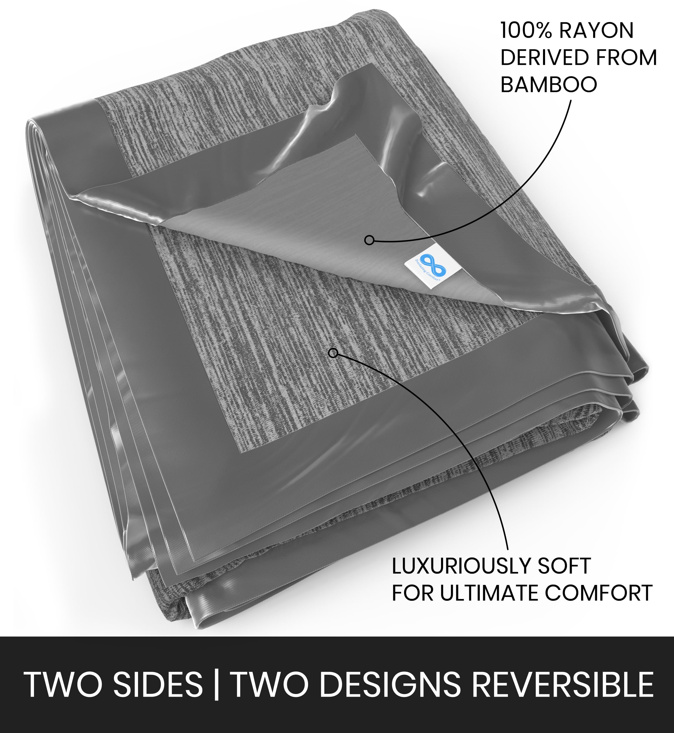 Everlasting Comfort giftable blanket in color options for hot sleepers