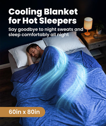 Everlasting Comfort icy-cool-fibers side provides instant cooling on skin.