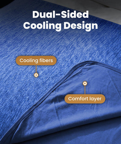 Everlasting Comfort lightweight summer blanket ideal for travel and lounging.
