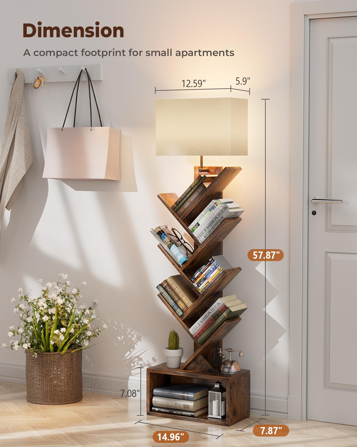 Evermagin cozy reading nook setup fits nicely in living rooms or bedrooms.