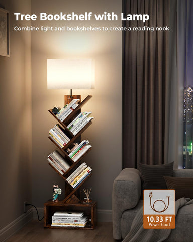 Evermagin narrow floor-standing bookcase highlights a tall, space-saving silhouette.