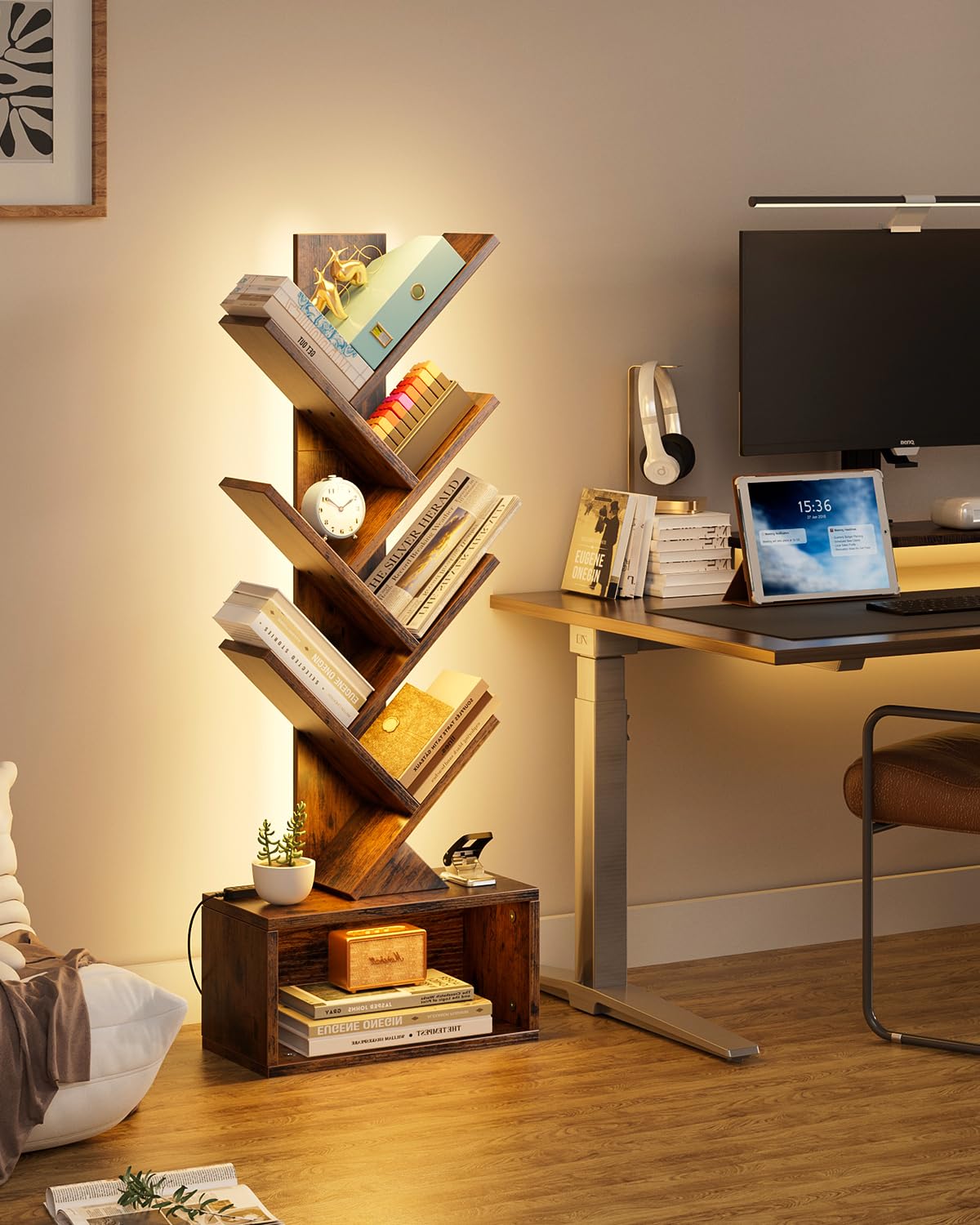 Evermagin space-saving vertical design fits tight corners in small spaces.