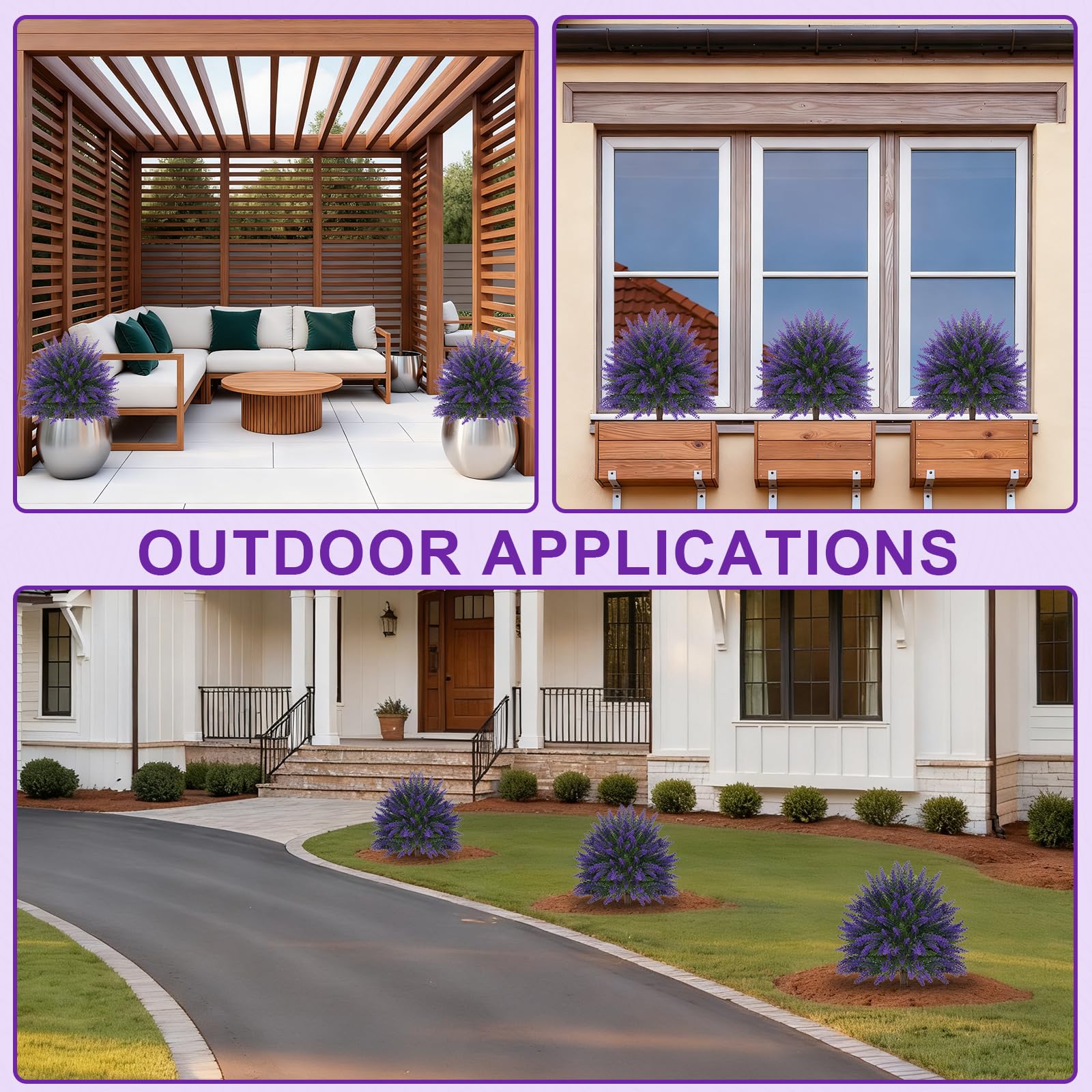 EverNature topiary ball suitable for indoor and outdoor use with easy setup.