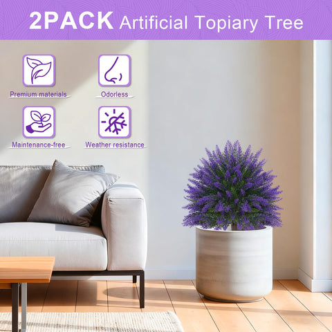 EverNature topiary ball wooden trunk detail for realistic texture.