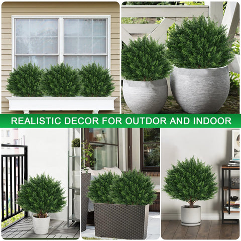 EverNature topiary can be used indoors or outdoors for versatile décor.