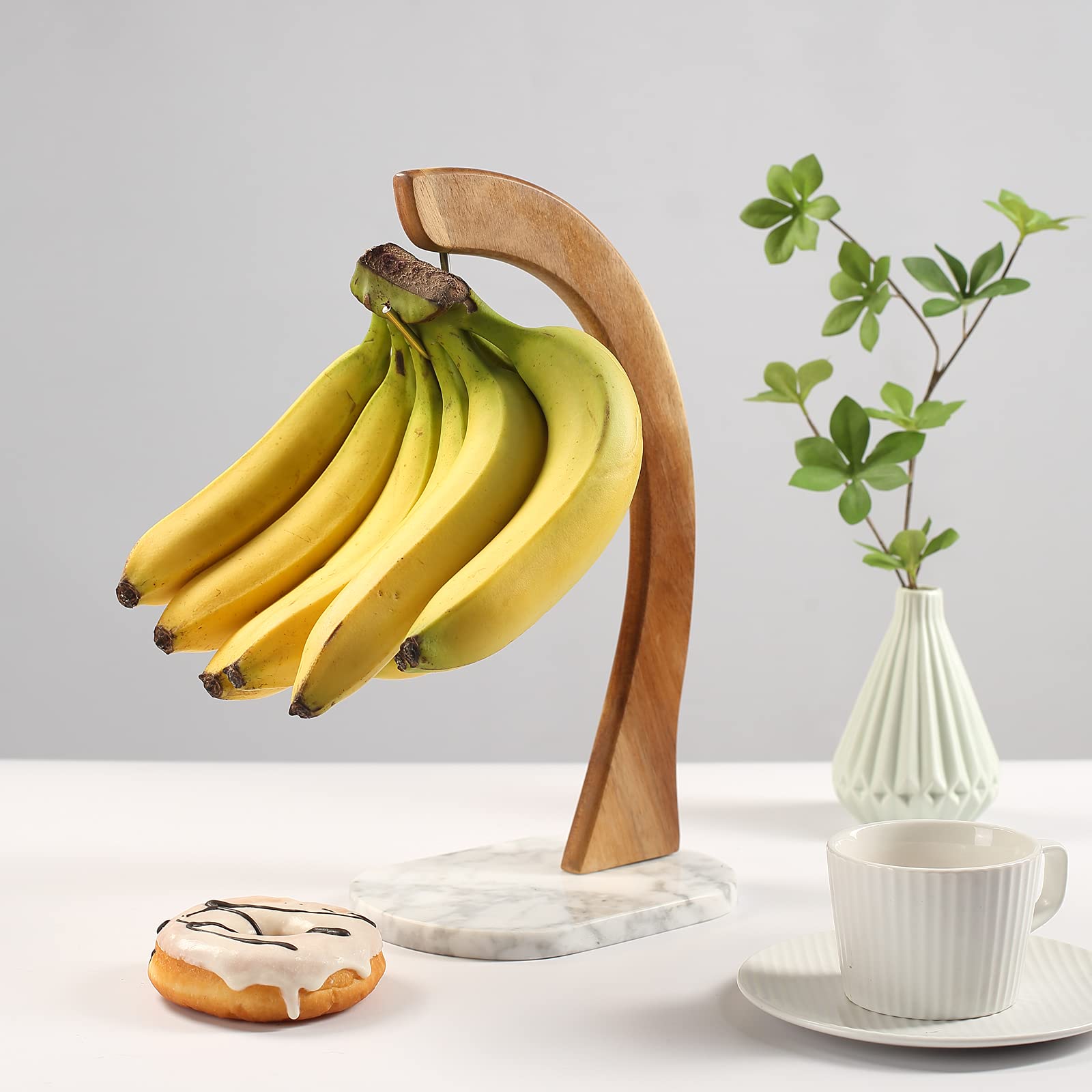 Everous modern banana tree elevates countertop and accessibility