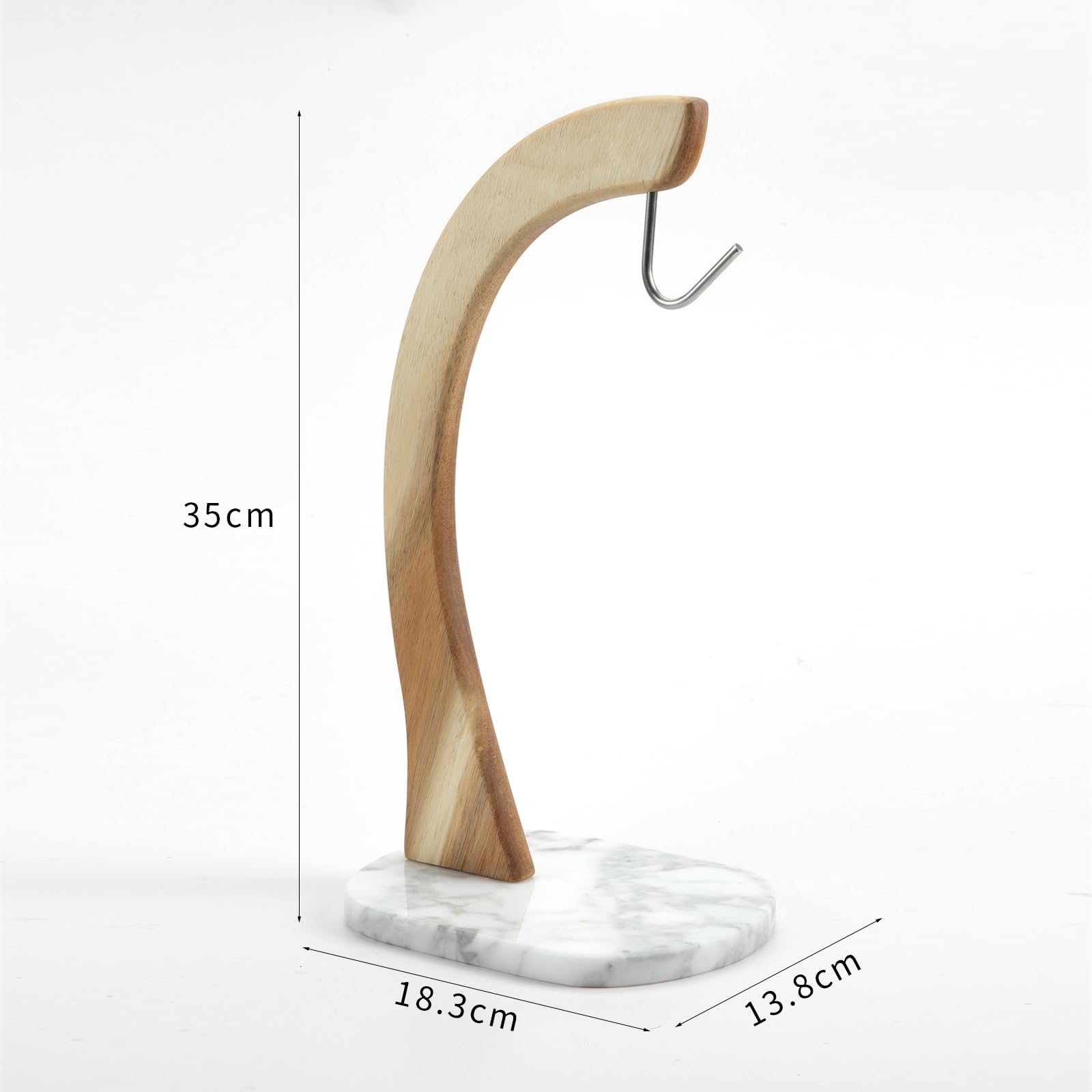 Everous marble-base banana hanger helps keep kitchen organized and neat