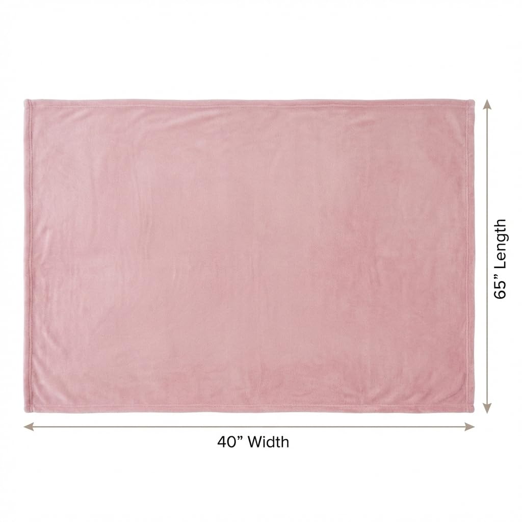 EverSnug travel blanket 65x40 inches size for full-body warmth