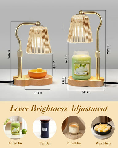 Evertrip Candle Warmer Lamp flame-free safety, with no smoke