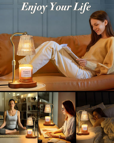 Evertrip Candle Warmer Lamp includes two bulbs for immediate use