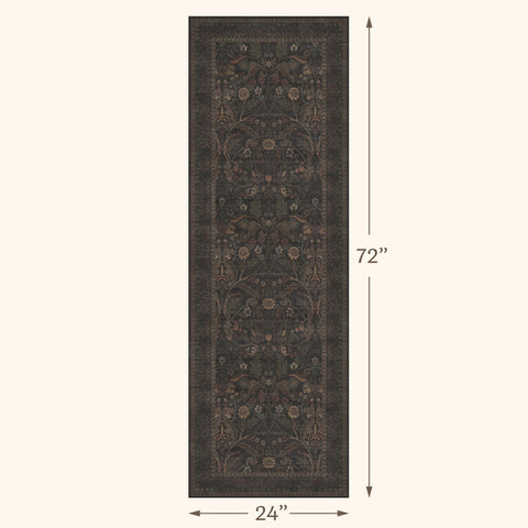 Evyhood dark brown floral sunflower design adds rustic farmhouse charm to any room.