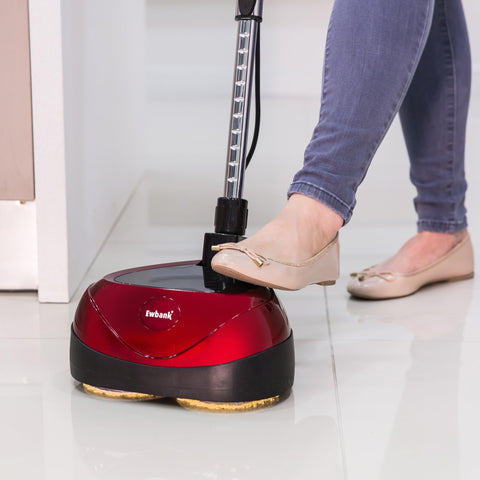 Contra-rotating discs at 2200 rpm deliver powerful, controlled cleaning.