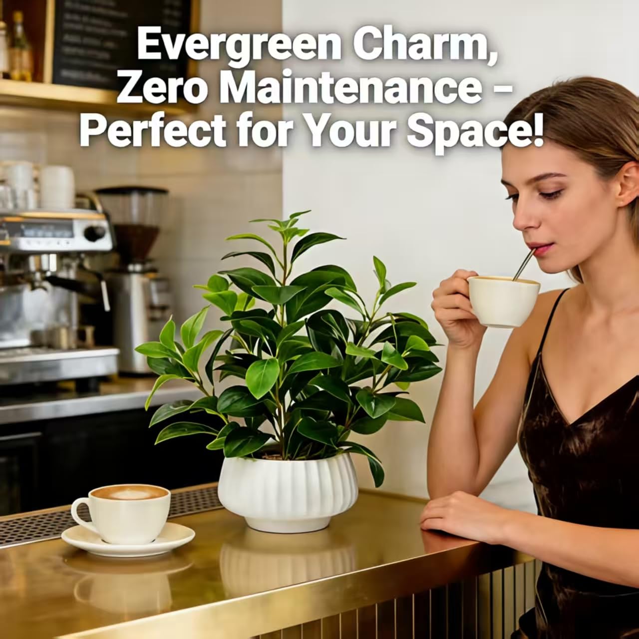 No water needed and minimal care for long-lasting greenery