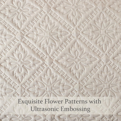 Exclusivo Mezcla all-season quilt suitable for year-round use.