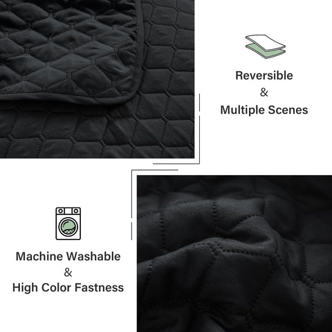 All-season quilt doubles as a bedspread for versatile styling