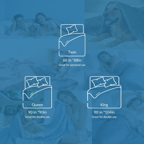 Exclusivo Mezcla cooling comforter ready for home or travel use