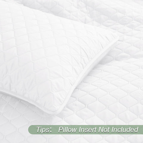 Exclusivo Mezcla easy care bedding set white simple machine wash care