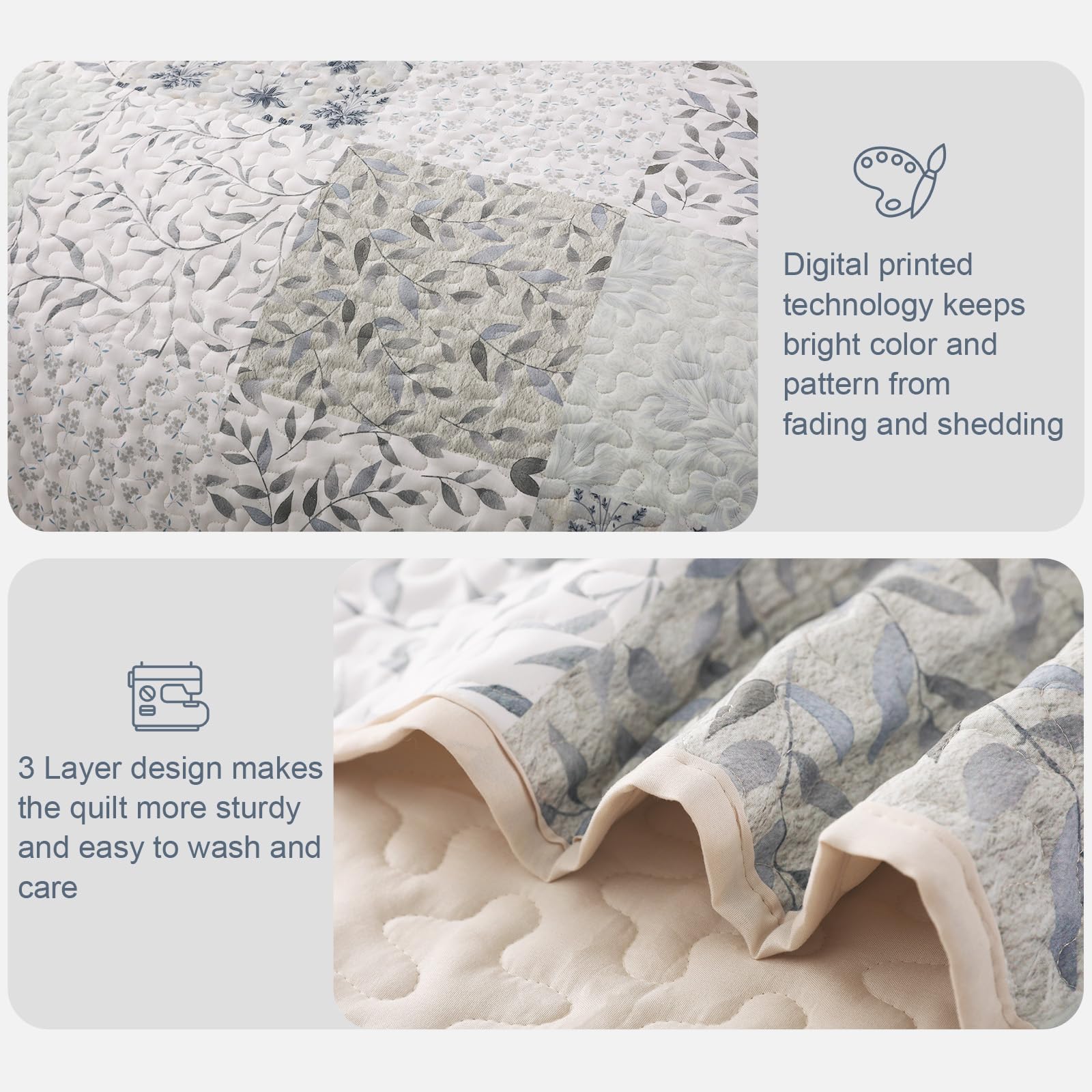 Exclusivo Mezcla easy-care design stays bright after machine washing.
