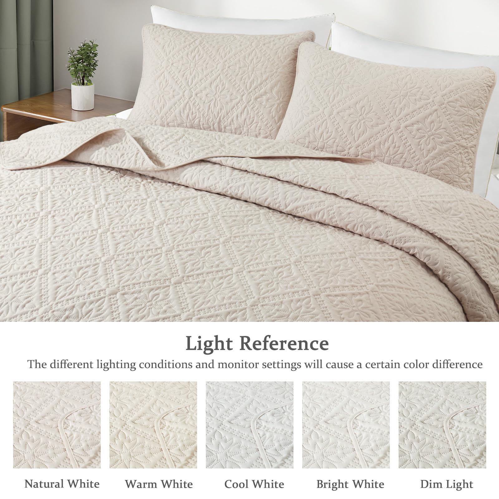 Exclusivo Mezcla lightweight bedspread ideal for warm nights or layering.