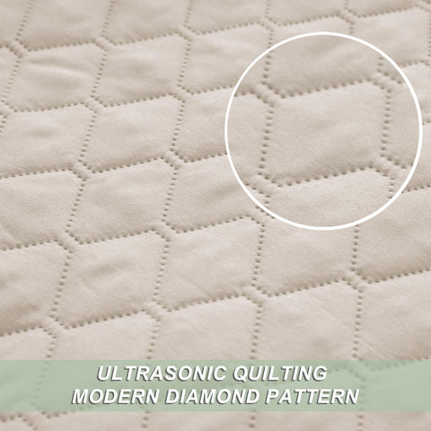 Exclusivo Mezcla quilt ultrasonic embossing detail highlights modern texture