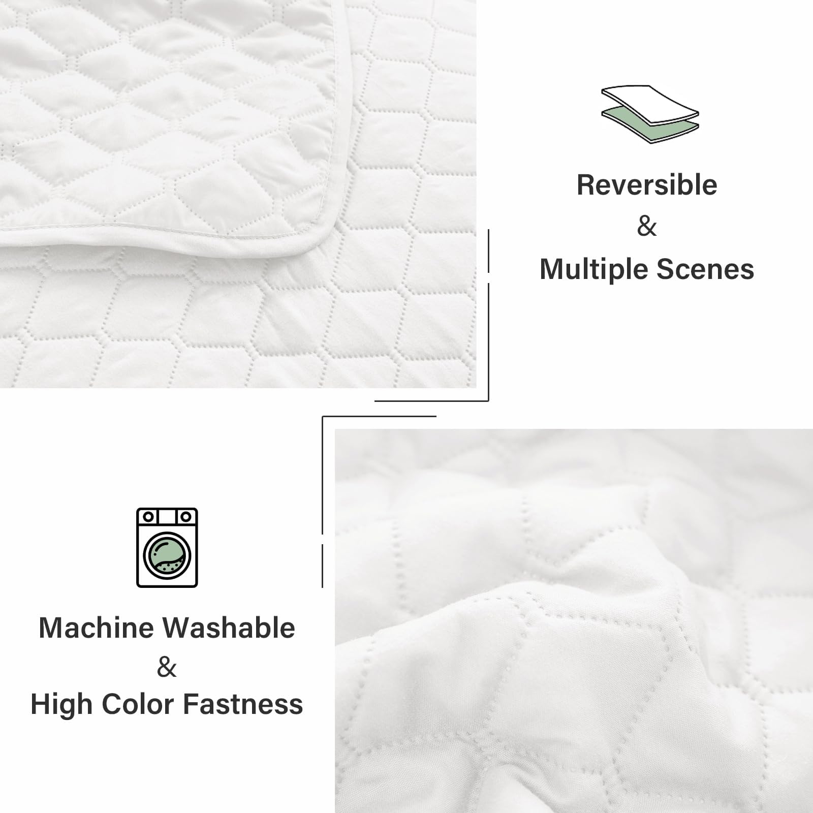 Exclusivo Mezcla quilt in a cozy bedroom scene demonstrating all‑season versatility