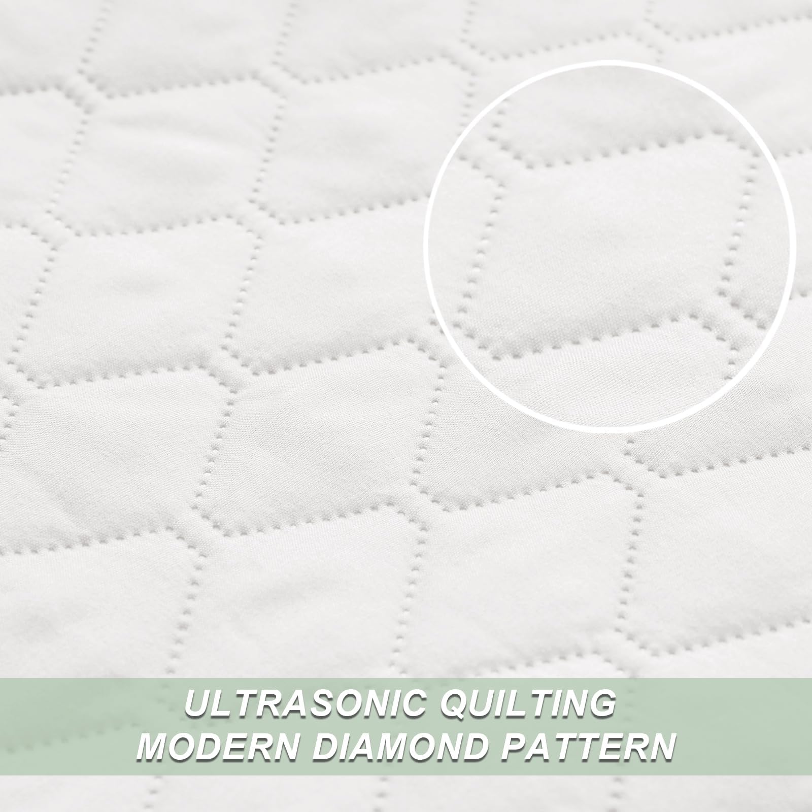 Exclusivo Mezcla quilt with ultrasonic embossing adds textured elegance