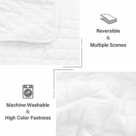 Exclusivo Mezcla soft microfiber quilt white breathable and cozy for daily use
