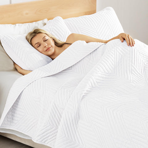 Exclusivo Mezcla two pillow shams complete a coordinated bed look