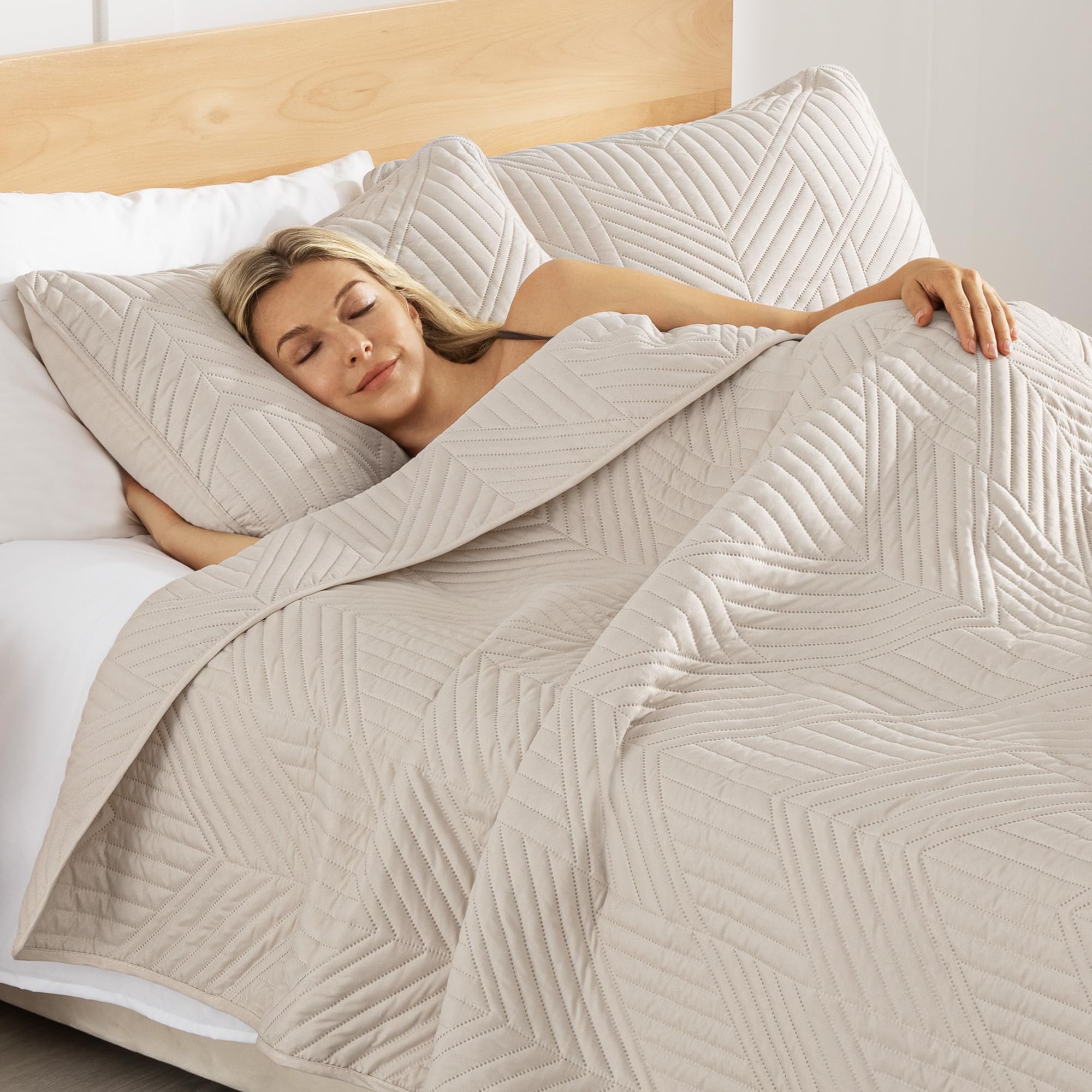 Soft microfiber fabric feels gentle against skin and dries quickly.