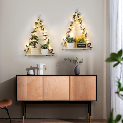 EXIN DECHEN living room bedroom display on shelves adds natural vibe