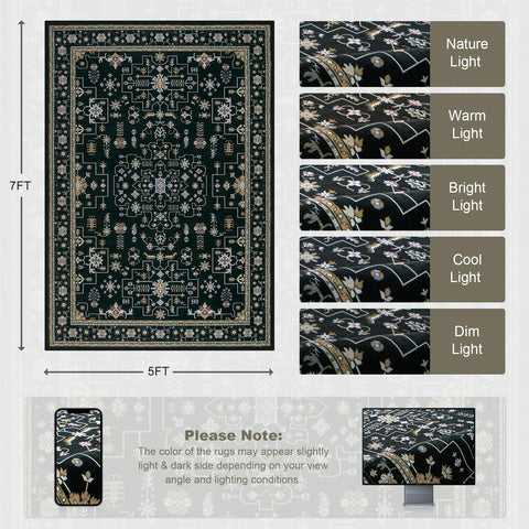 ExpediX 5x7 rug complete package with care guidance included