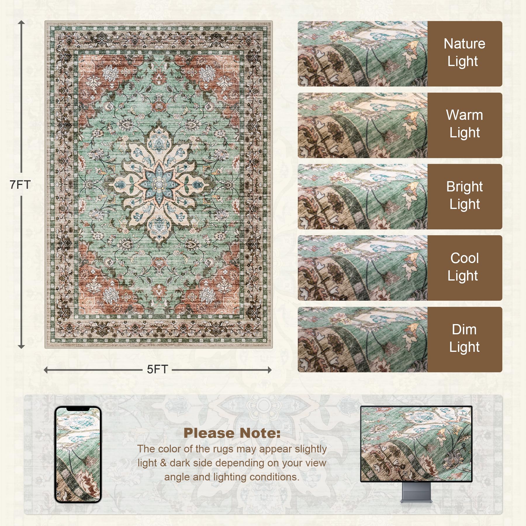 ExpediX washable rug makes spills manageable for busy families.