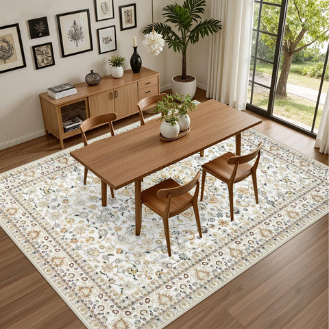 ExpediX non-slip backing helps rug stay in place.