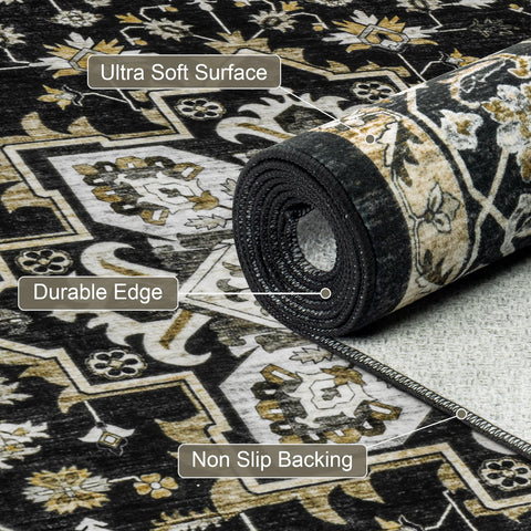 ExpediX kid-friendly rug offers a safe, soft surface for playtime.