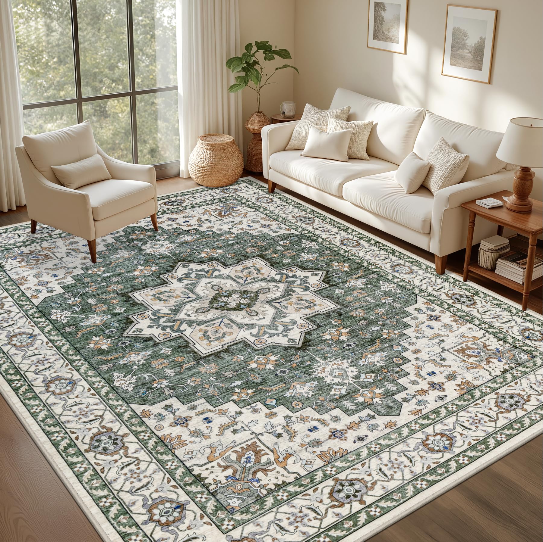 ExpediX ultra-soft surface rug highlighting plush texture for comfy everyday use.