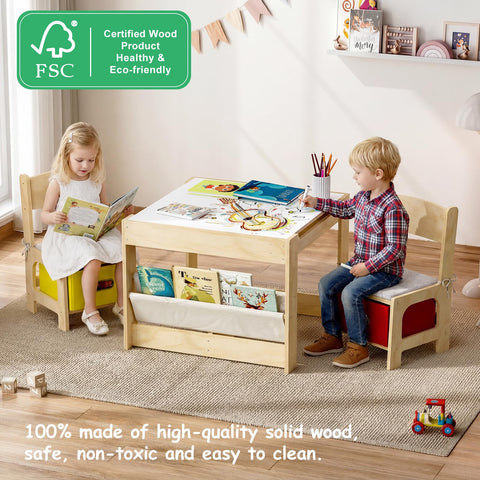 Experlam Durable Wood Build withstands daily use in nurseries