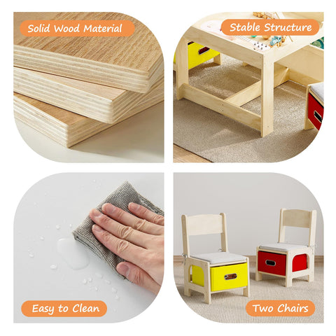 Experlam Hidden Drawer encourages tidy toy cleanup after play