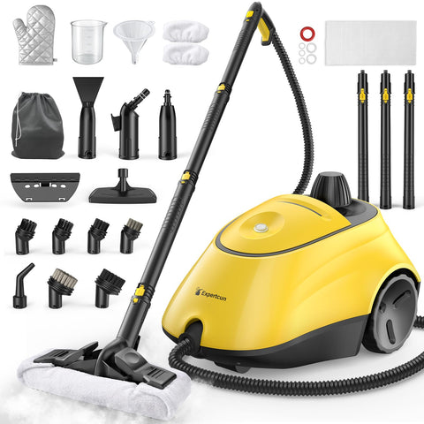 Expertcun heavy-duty steam cleaner front view for powerful cleaning