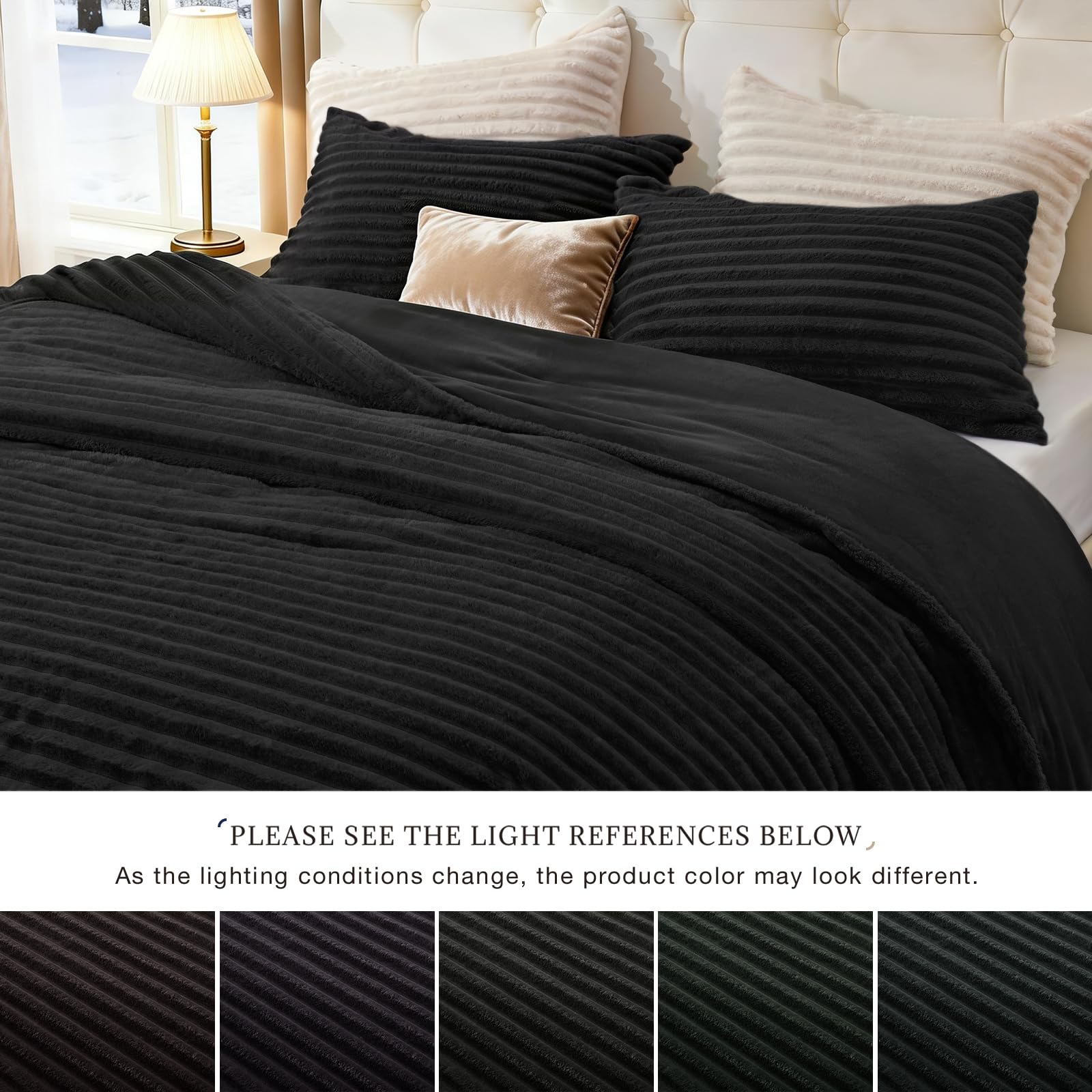 EXQ Home easy-care fabric image highlights machine washable care for quick refreshes