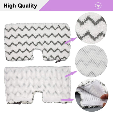 Extolife steam mop pads for Shark S3601 with scrubbing strips for tough stains.