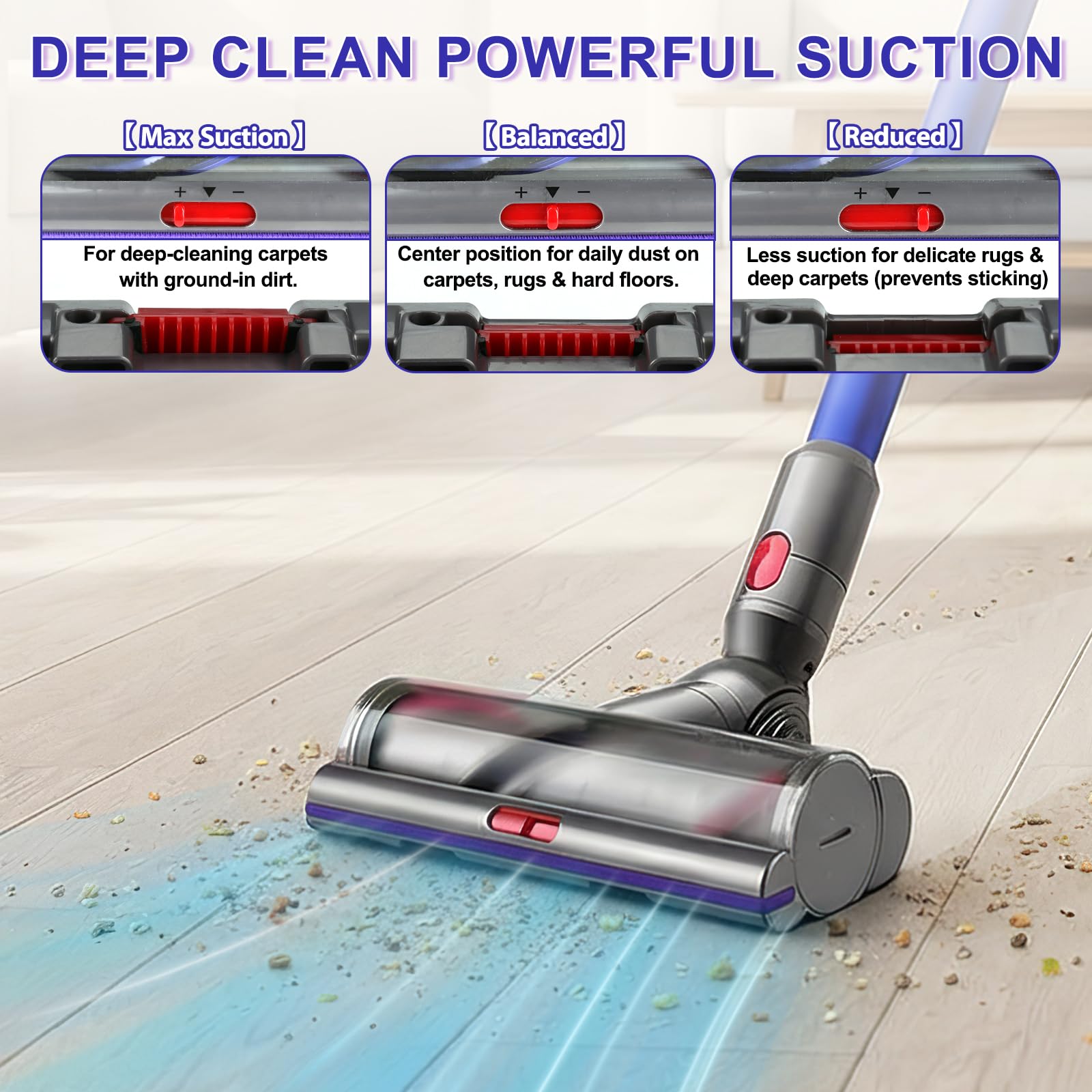 Extolife Dyson compatibility supports V10 to V15 for versatile use.